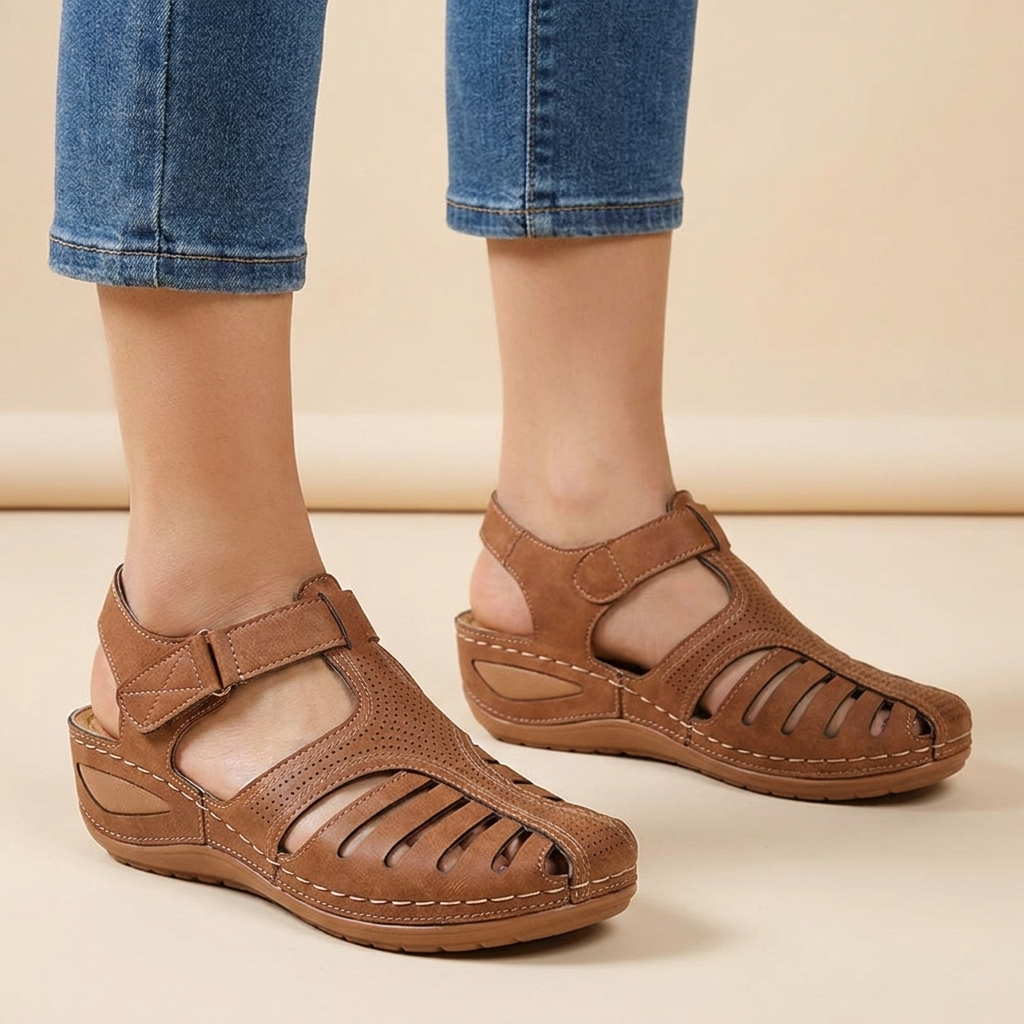 Vutoria Wedge Sandals